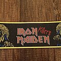 Iron Maiden - Patch - Iron maiden - Killers strip patch