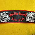 Motörhead - Patch - Motörhead Motorhead Iron Fist strip