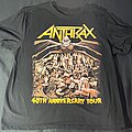 Anthrax 40th Anniversary Tour Shirt