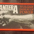 Pantera - Patch - Pantera vulgar display PTPP