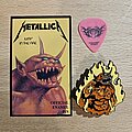 Metallica - Pin / Badge - Metallica - Jump In The Fire PTPP