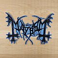 Mayhem - Patch - Mayhem - Logo - Embroidered Backpatch
