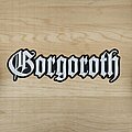 Gorgoroth - Patch - Gorgoroth - Logo - Embroidered Backpatch
