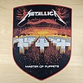 Metallica - Patch - Metallica - Master Of Puppets - Backpatch
