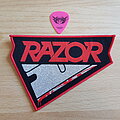 Razor - Patch - Razor - Blade Logo
