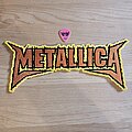 Metallica - Patch - Metallica - St. Anger - Orange - Embroidered Rocker Style Logo