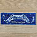 Metallica - Patch - Metallica - Ride The Lightning - Official Woven Strip Patch