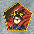 Dark Star - Patch - Dark Star woven patch gold glitter border