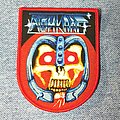 Atomkraft - Patch - Atomkraft Future Warriors Woven shield patch red border