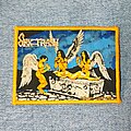 SexTrash - Patch - SexTrash Funeral Serenade Woven Patch orange border