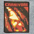 Carnivore - Patch - Carnivore woven Patch black border