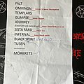 Mörk Gryning - Other Collectable - Mörk Gryning 4/14/23 setlist