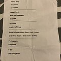 Saetia - Other Collectable - Saetia 4/30/23 setlist