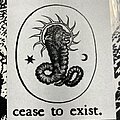 Cease To Exist - Other Collectable - Cease to Exist “demiurge/logo” sticker
