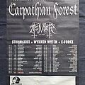 Carpathian Forest - Other Collectable - CARPATHIAN FOREST + Tsjuder Tour Poster 2005