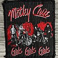 Mötley Crüe - Patch - Mötley Crüe, Girls Girls Girls patch