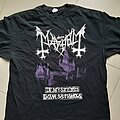 Mayhem - TShirt or Longsleeve - Mayhem De Mysteriis Dom Sathanas lyrics shirt