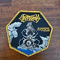 Cryptopsy - Patch - Cryptopsy - Blasphemy Made Flesh Gold Glitter Border PTPP