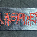 Blasphemy - Patch - blasphemy leather logo strip