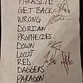 Motograter - Other Collectable - Motograter setlist