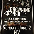 Drowning Pool - Other Collectable - Drowning Pool, Eye Empire show poster