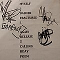 Taproot - Other Collectable - Taproot setlist