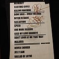 L.A. Guns - Other Collectable - L.A. Guns setlist