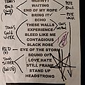 Trapt - Other Collectable - Trapt setlist