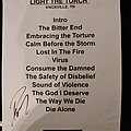Light The Torch - Other Collectable - Light the Torch setlist
