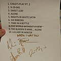 Green Carnation - Other Collectable - Green Carnation setlist