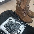 Sore Throat - Other Collectable - My boots that have known the road of fury. And a Sore Throat T-shirt