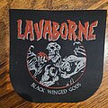 Lavaborne - Patch - Lavaborne "Black Winged Gods" woven patch