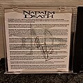 Napalm Death - Tape / Vinyl / CD / Recording etc - Napalm Death Barney Greenway Autograph