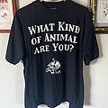 2001 Coil “What Kind Of Animal Are You?” Shirt.