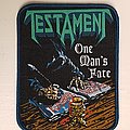 Testament - Patch - Testament - One Man's Fate patch