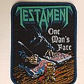 Testament - Patch - Testament - One Man's Fate patch