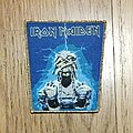 Iron Maiden - Patch - Iron Maiden - Powerslave patch [gold border]