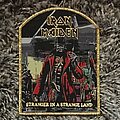 Iron Maiden - Patch - Iron Maiden - Stranger in a Strange Land patch [gold border]