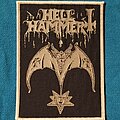 Hellhammer - Patch - Hellhammer - Satanic Rites patch [beige border]