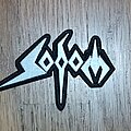 Sodom - Patch - Sodom - Silvery Grey Logo Patch