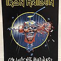 Iron Maiden - Patch - Iron Maiden - Can I Play With Madness Back Patch