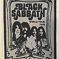 Black Sabbath - Patch - Black Sabbath - World Tour 1978 Patch