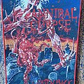 Cannibal Corpse - Patch - Cannibal Corpse, Eaten back to life, woven backpatch, ptpp