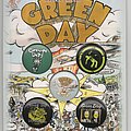 Green Day - Pin / Badge - Green Day button set