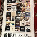 The Beatles - Other Collectable - The Beatles: 33.3rpm Collection Poster - 1993