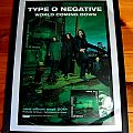 Type O Negative - Tape / Vinyl / CD / Recording etc - Type O Negative - WCD Promo Poster with Signed WCD Promo CD