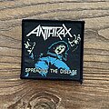 Anthrax - Patch - Anthrax spreading the disease