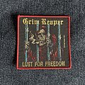 Grim Reaper - Patch - Lust For Freedom - Grim Reaper Red Border Patch