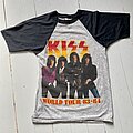 Kiss - TShirt or Longsleeve - Kiss World tour 83-83 raglan shirt