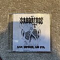 Sabbätage - Tape / Vinyl / CD / Recording etc - Sabbätage Raw Unmixed and Evil CD